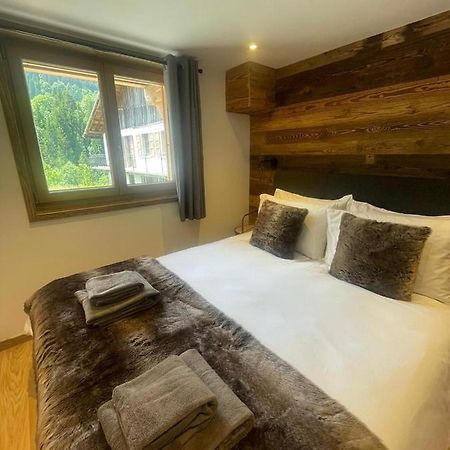 Apartamento Le Petit Cham - Cosy And Stylist With Balcony View Morzine Exterior foto